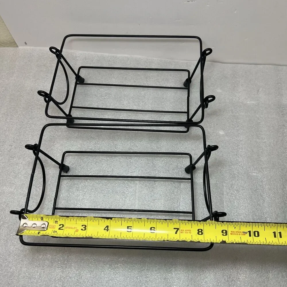 Lot Of 4 Temptations METAL WIRE RACK Rectangle Baking Dish Replacement Rack